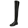 Franco Sarto Womens Angeli Over The Knee Boot Black Stretch 11 M