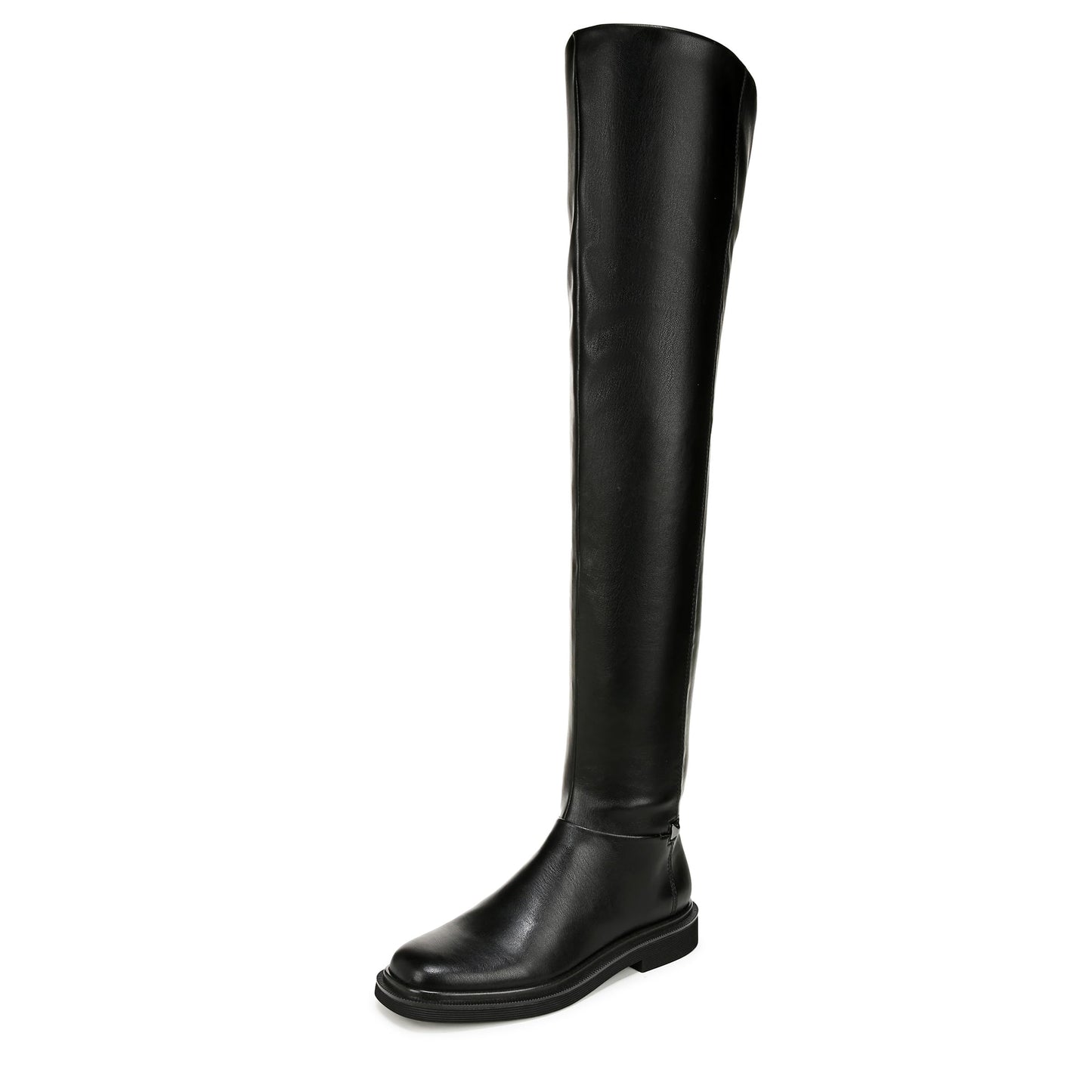 Franco Sarto Womens Angeli Over The Knee Boot Black Stretch 11 M