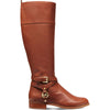 Michael Kors Womens Preston Leather Riding Boots Brown, 5