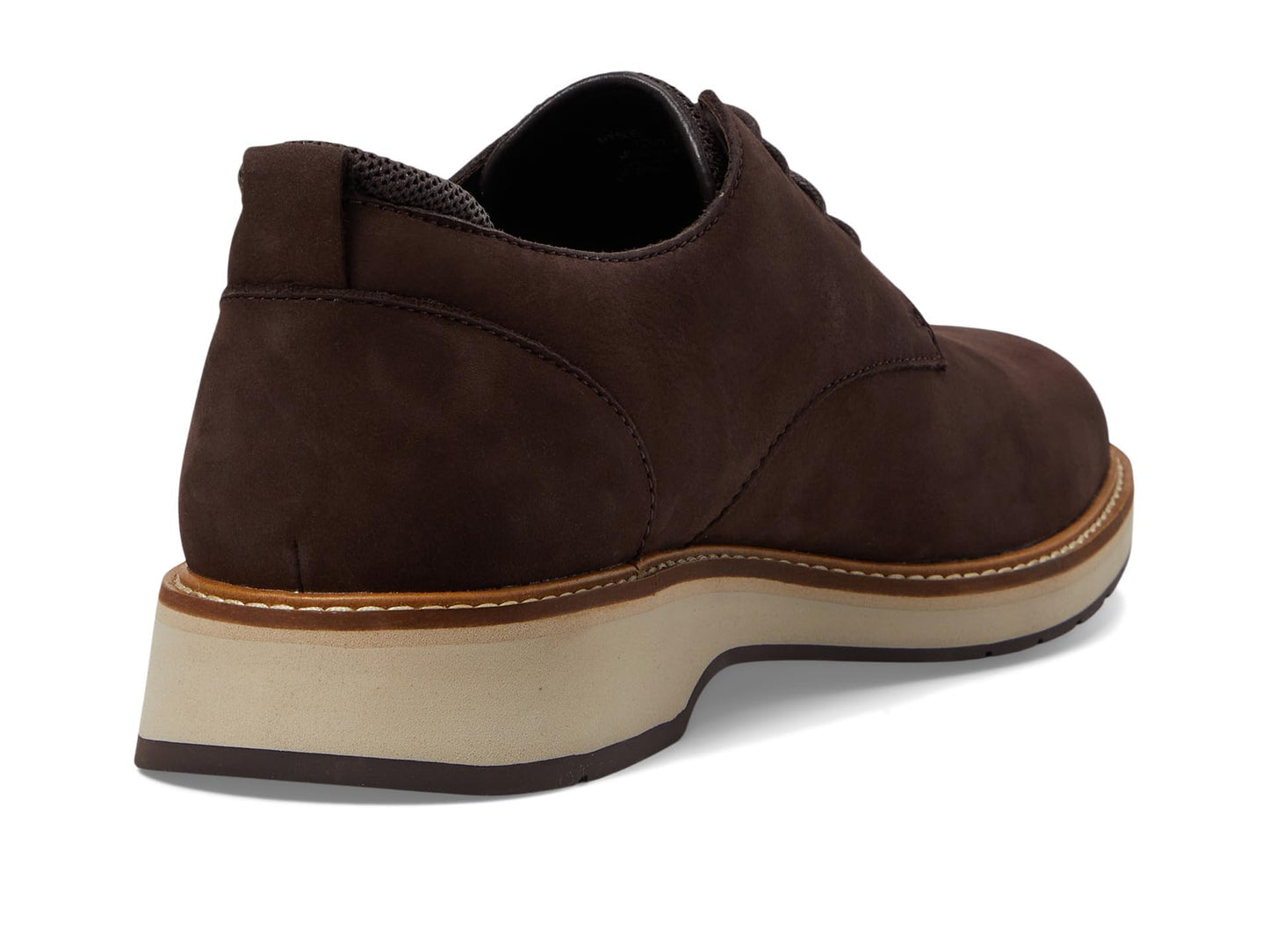Cole Haan Men's Osborn Grand 360 Plain Toe Oxford Dark Chocolate Oat Bloodstone 13 Wide