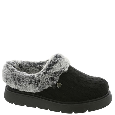 Skechers Womens Keepsakes Lite - Warm Greetings Black/Black 5 Medium