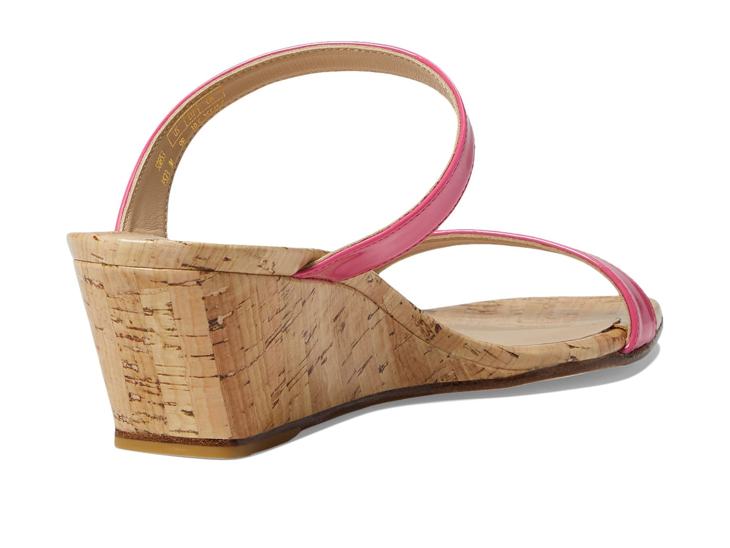 Stuart Weitzman Aleena 50 Wedge Hot Pink 8 M