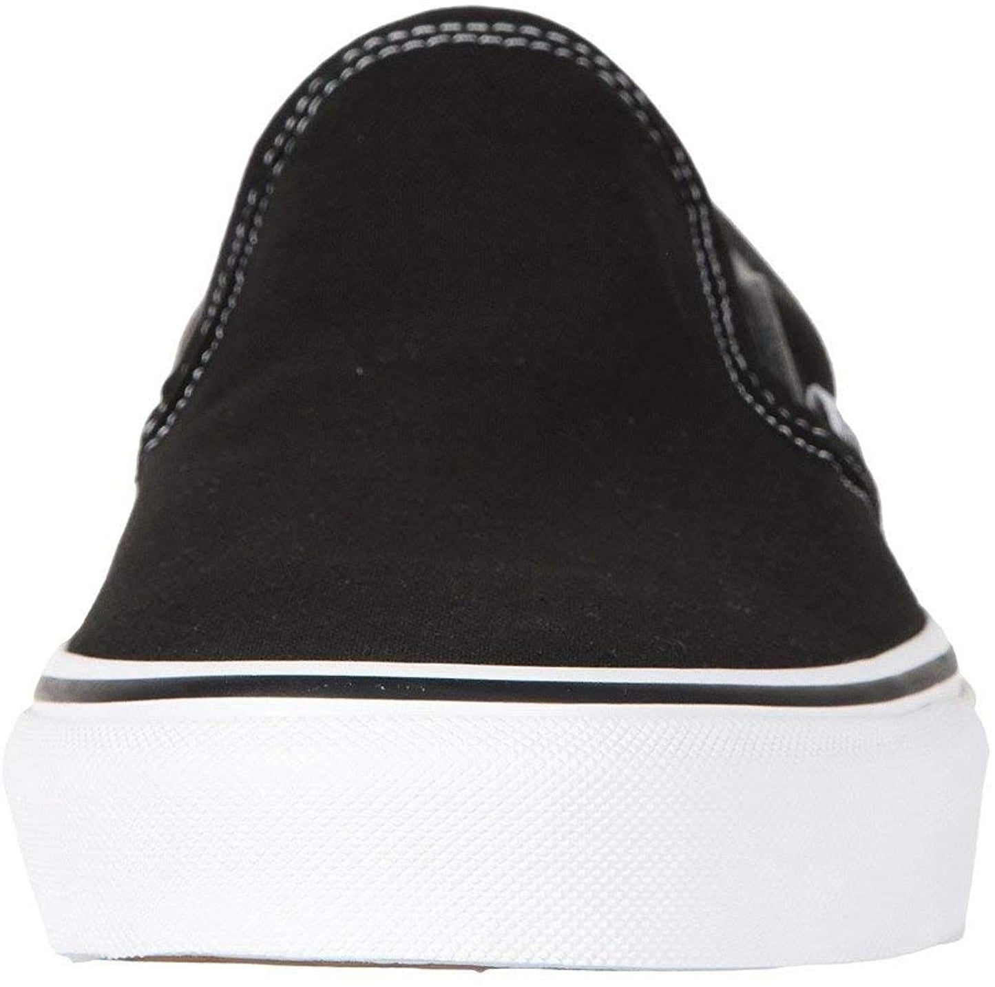 Vans U Classic Slip-On, Unisex-Adult Trainers, Black White, 6.5 UK Narrow