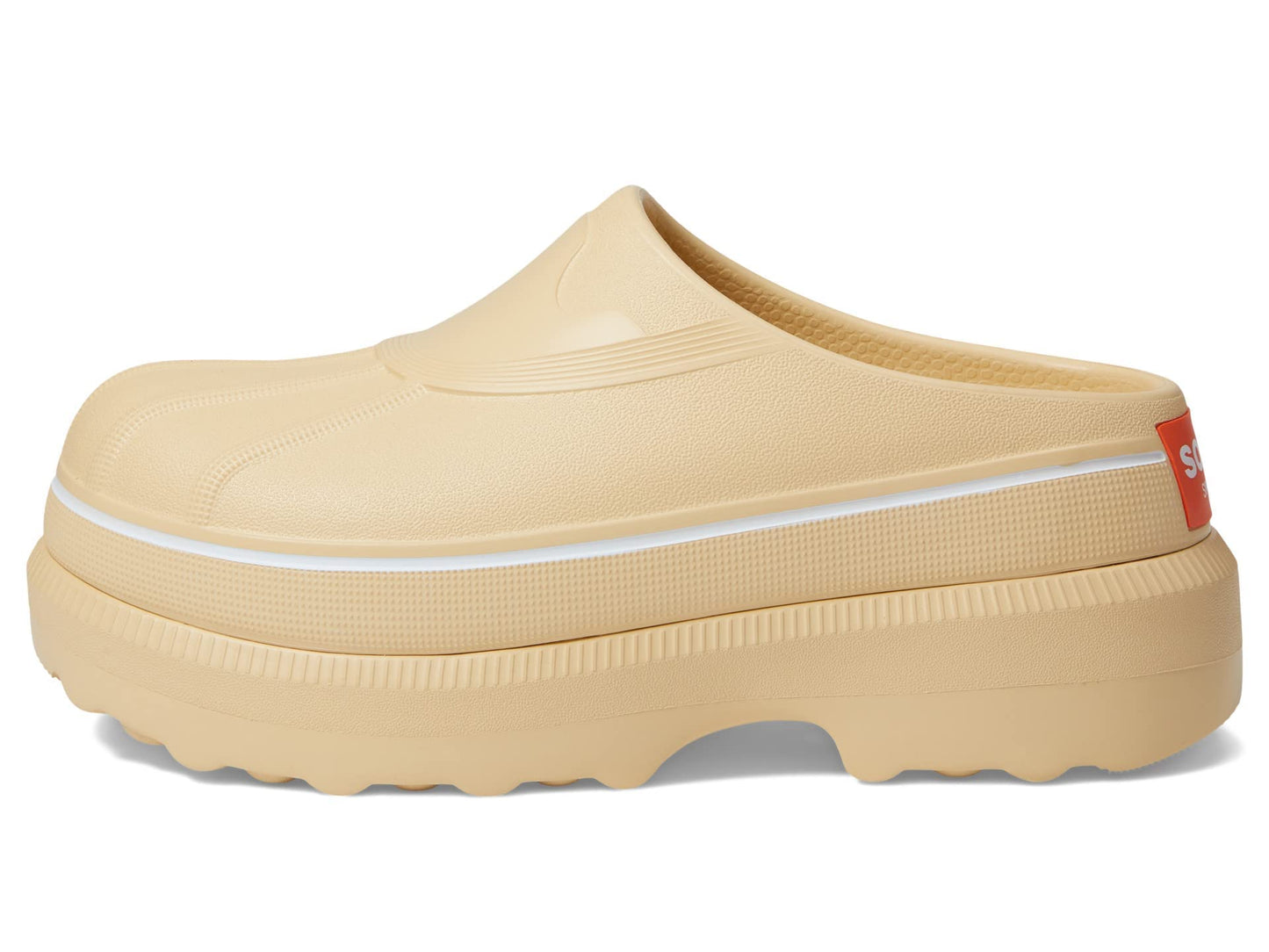 Sorel Women's Caribou Clog Shoes - Beige, Size 12