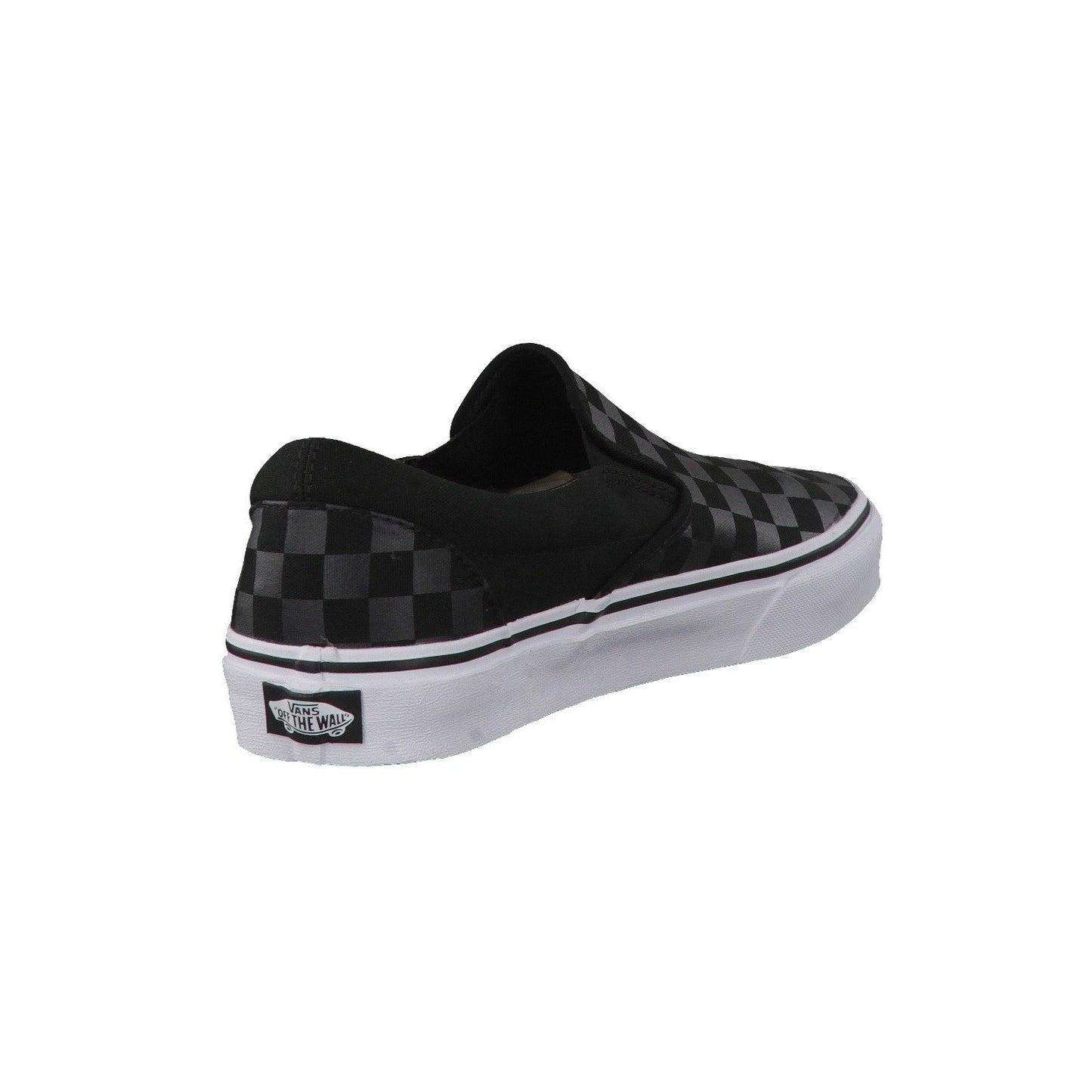 Vans Classic, Unisex-Adults' Slip-On Shoes, Black/Checkerboard, 9.5 UK