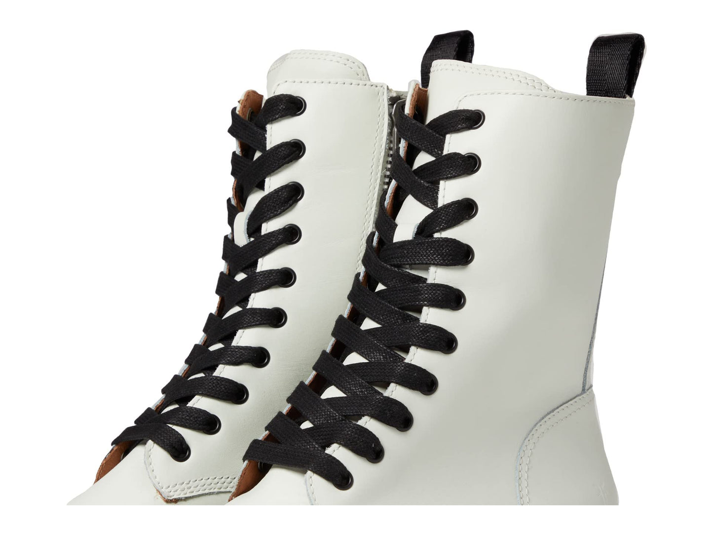 Frye Chloe Combat White 7 B (M)