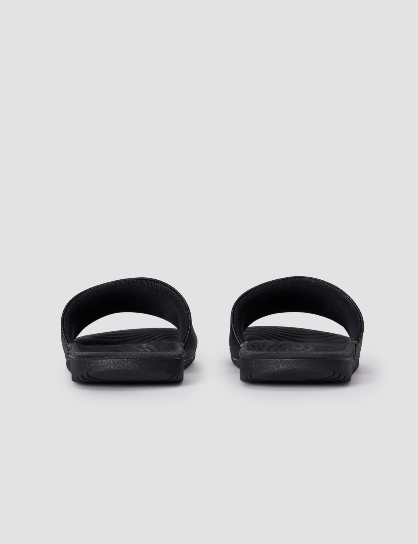Nike Little/Big Kid's Kawa Slides, Black/White, 12C