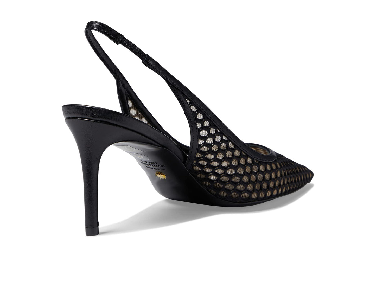 Stuart Weitzman 75 Slingback Pump Black 10.5 B