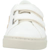 VEJA Kids Small Esplar (Toddler) Sneaker, Extra/White/Platine, 9.5 US Unisex
