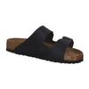 Birkenstock BIRK-552111 Arizona Leather Sandals, Black, 43 (US Men's 10)