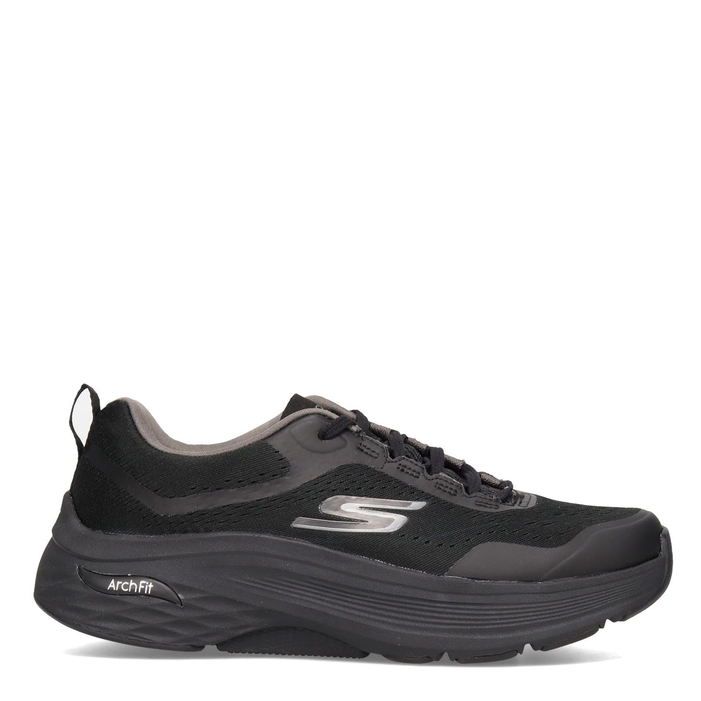Skechers Men's Max Cushioning Arch Fit - Athletic Workout Running Walking Shoes with Air-Cooled Foam, Black, 11.5