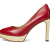 Michael Kors Chantal Platform Pump Crimson 1 8 M