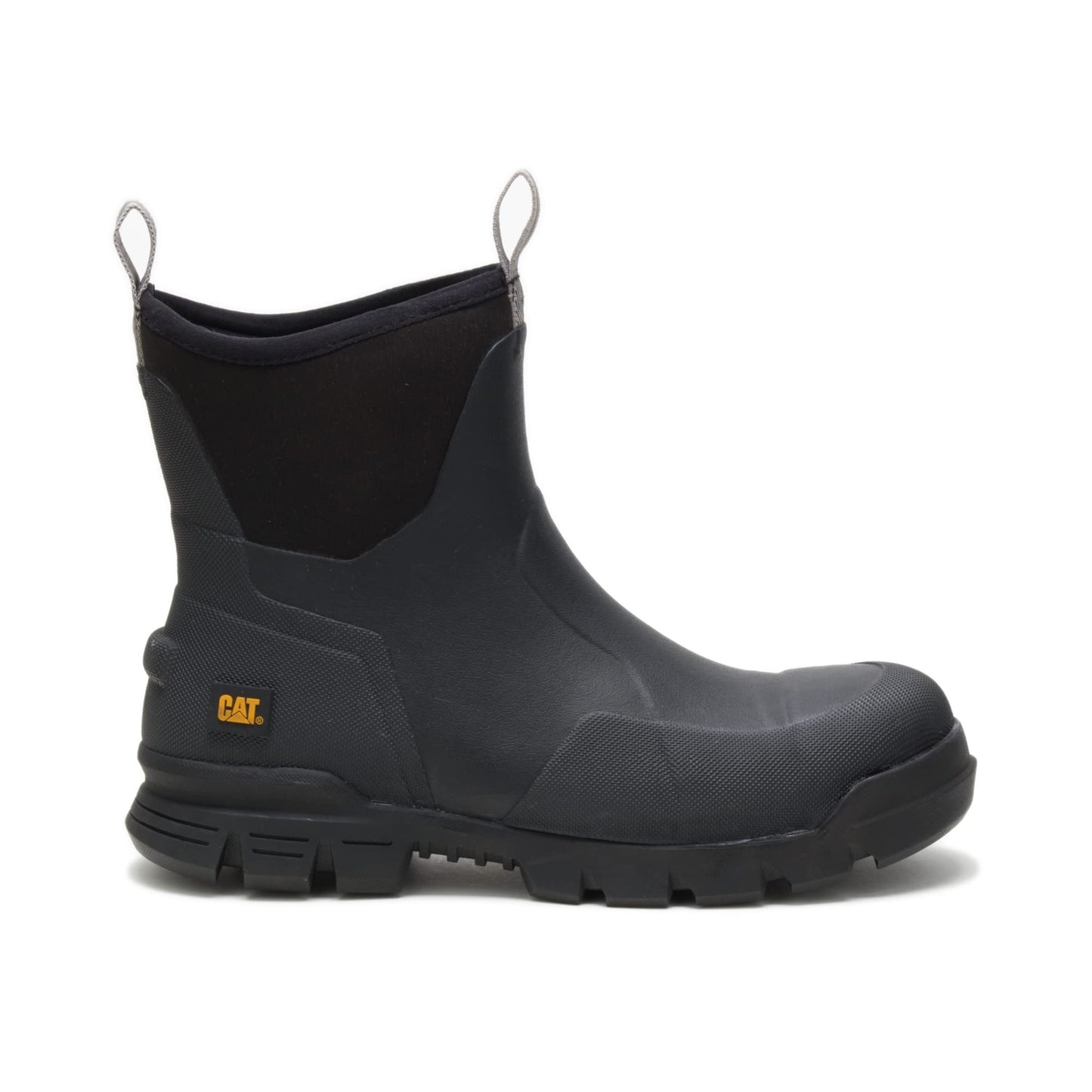 Caterpillar unisex adult Stormers 6" Steel Toe Work Construction Boot, Black, 14 Women 12 Men US