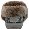 Skechers Women's Bobs Too Cozy- Snuggle Rovers Slipper Taupe/Multi 11