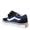 Vans Boy's Low Top Sneakers, Navy Blue True White, 3