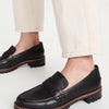 Madewell Women's The Corinne Lugsole Loafers, True Black, 11 Medium US