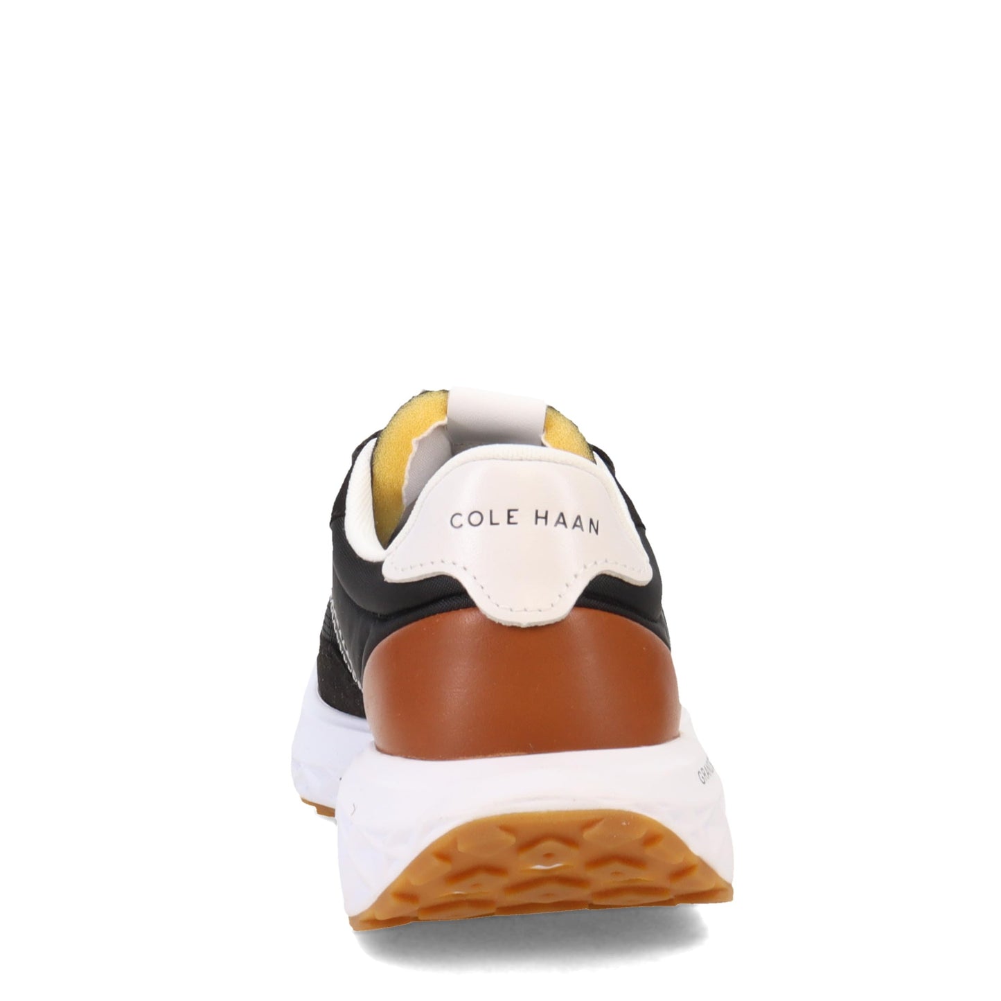 Cole Haan Men's Zerogrand All Day Runner Sneaker, Black/NTRL TAN/WHT, 11.5
