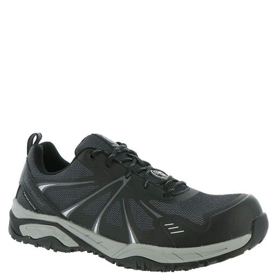 Skechers Azbar Comp Toe Black/Gray 8 D (M)