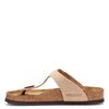 Birkenstock Women's Gizeh SFB Nubuck Sandcastle 40 R