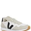VEJA Men's SDU Rec Sneaker, White/Black/Natural, 11.5