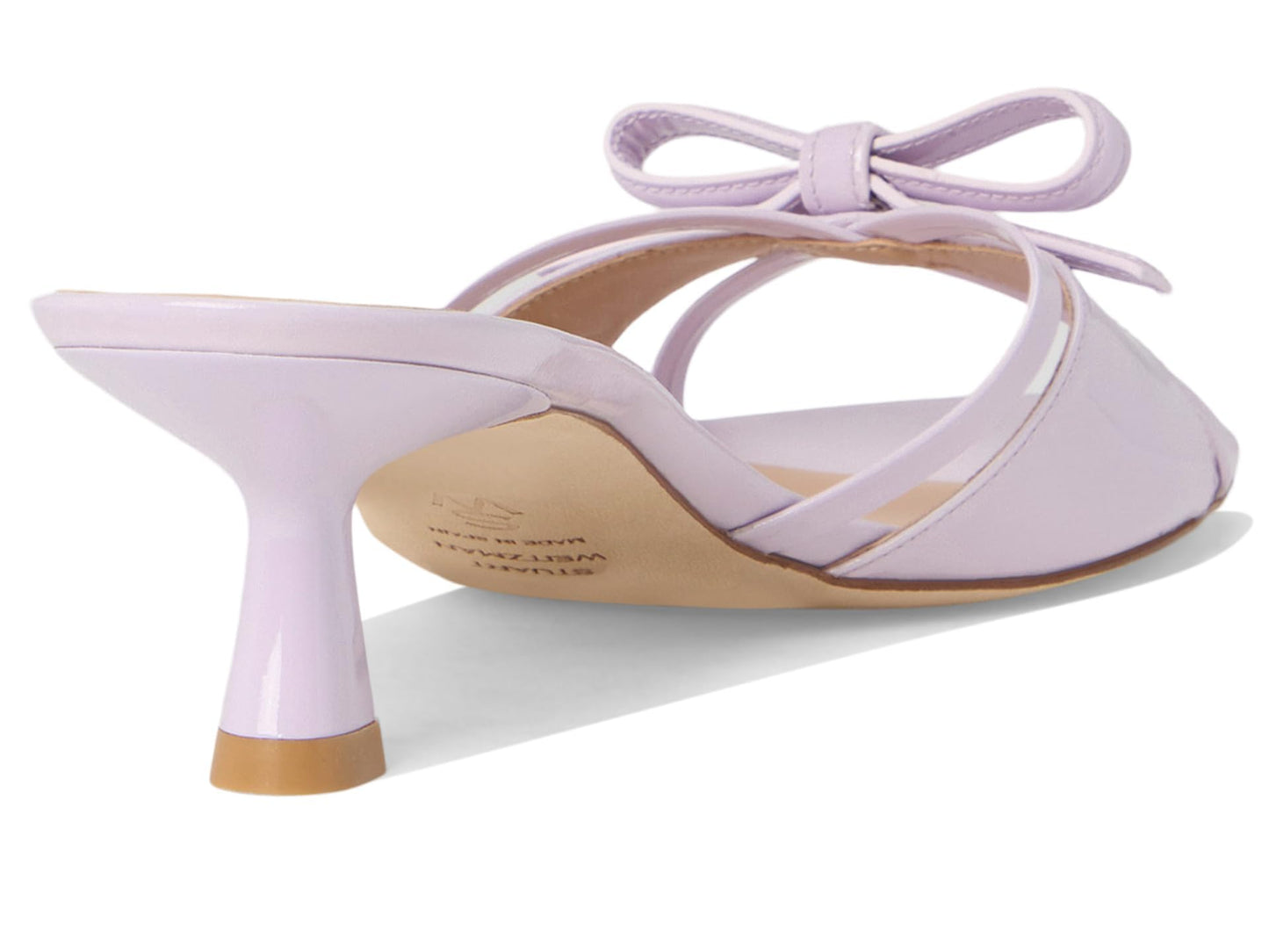 Stuart Weitzman Women's Felicity Slide 50 Pump, Wisteria, 8