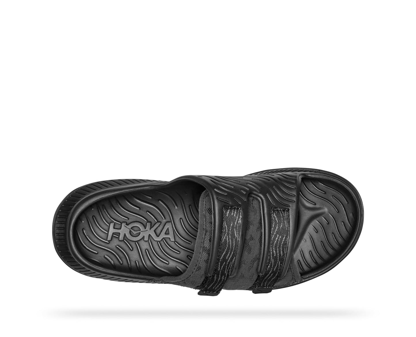 Hoka Ora Luxe Black/Black Men's 5, Womens 6 Medium