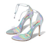 SCHUTZ Josseana Transparente/Prata 9 M
