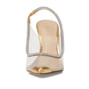 SCHUTZ Audrey Ouro Claro Orchid/Transparente/Cristal 9 M