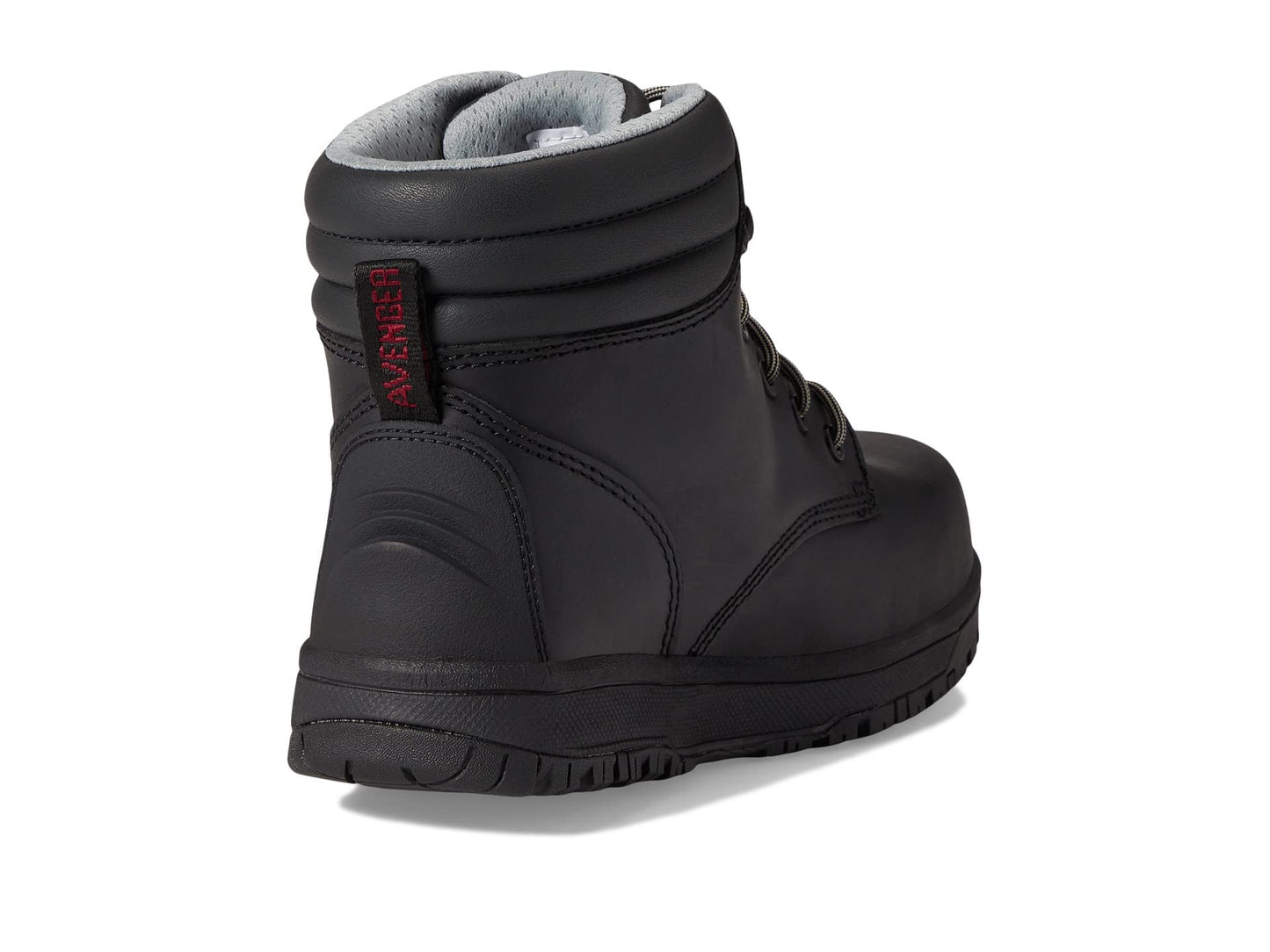 Avenger Work Boots Reflex Shoes for Women – Leather Upper – PU Midsole – Mesh Lining – Flex-Welt Construction Black 10 B - Medium
