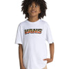 Vans Boys White Up in Flames T-Shirt Size Large