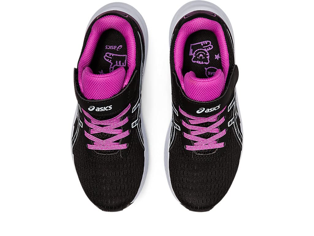 ASICS Kid's PRE Excite 9 Pre-School Running Shoes, K11, Black/Soft Sky