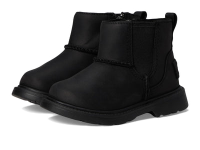 UGG Kids' T Perry Weather Chelsea Boot, Black, 11