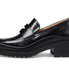 Cole Haan Women's Grand Ambition Westerly Loafer, Black Leather, 8.5 Wide