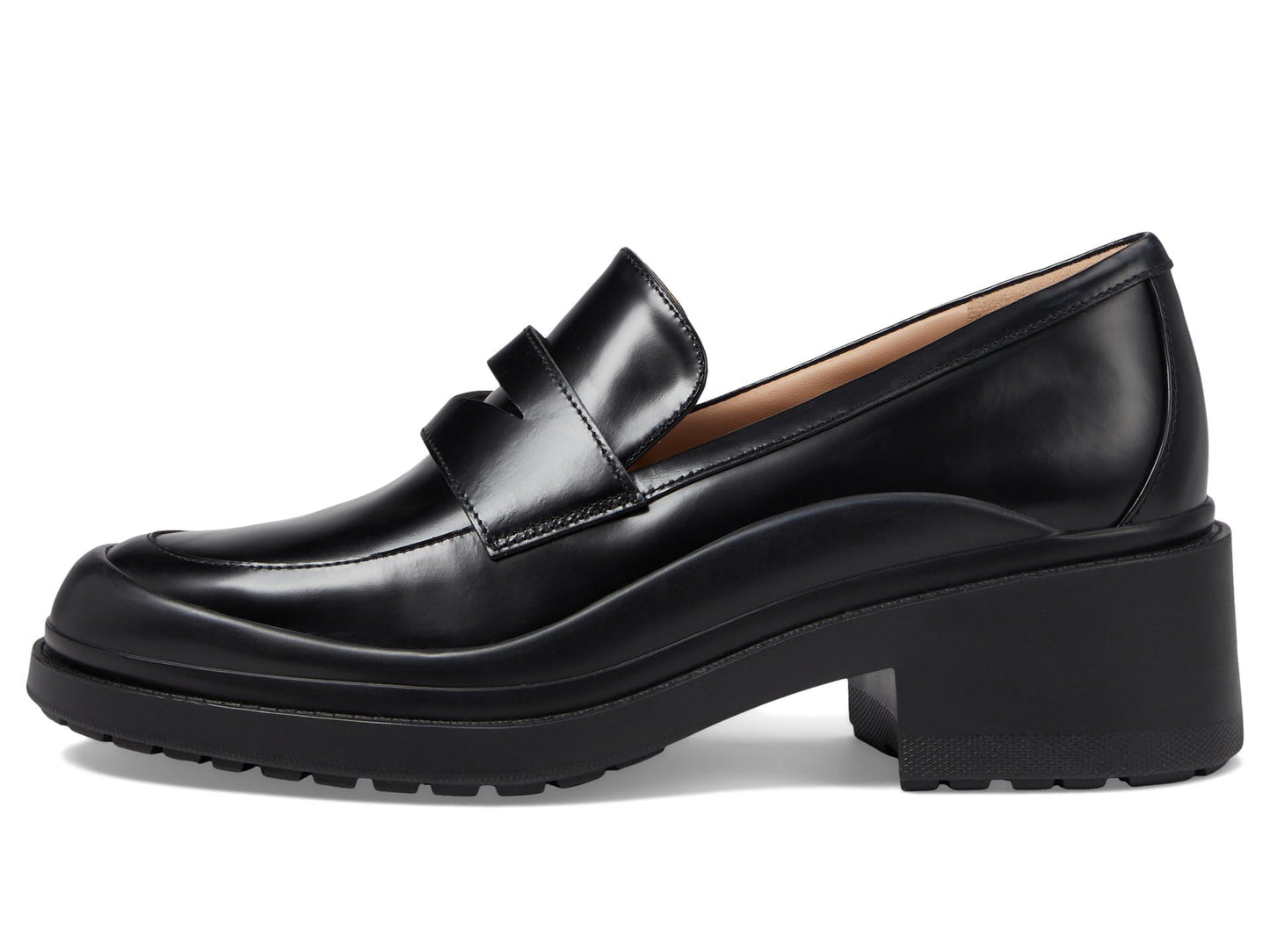 Cole Haan Women's Grand Ambition Westerly Loafer, Black Leather, 8.5 Wide