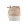 Hey Dude Women's Wendy Sparkling Rose Size 4 | Women’s Shoes | Women’s Lace Up Loafers | Comfortable & Light-Weight