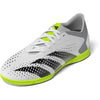 adidas Soccer Predator Accuracy.4 Indoor Sala (Little Kid/Big Kid) Footwear White/Core Black/Lucid Lemon 3.5 Big Kid M