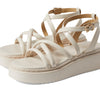 Michael Kors ISSI Flatform Light Cream 8 M