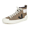 Veja Women's Nova High Sneakers, Kaki/Black, 9 Medium US