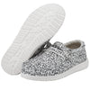 HEYDUDE Boy's Wally Youth Doodle Size 6 | Boy’s Shoes | Boy's Lace Up Loafers | Comfortable & Light-Weight
