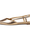 Michael Kors Veronica Flex Flat Pale Gold 9 M
