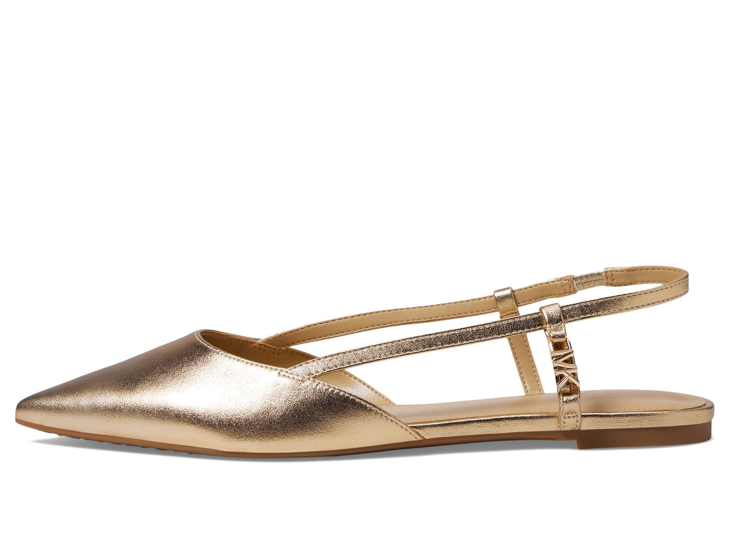 Michael Kors Veronica Flex Flat Pale Gold 9 M