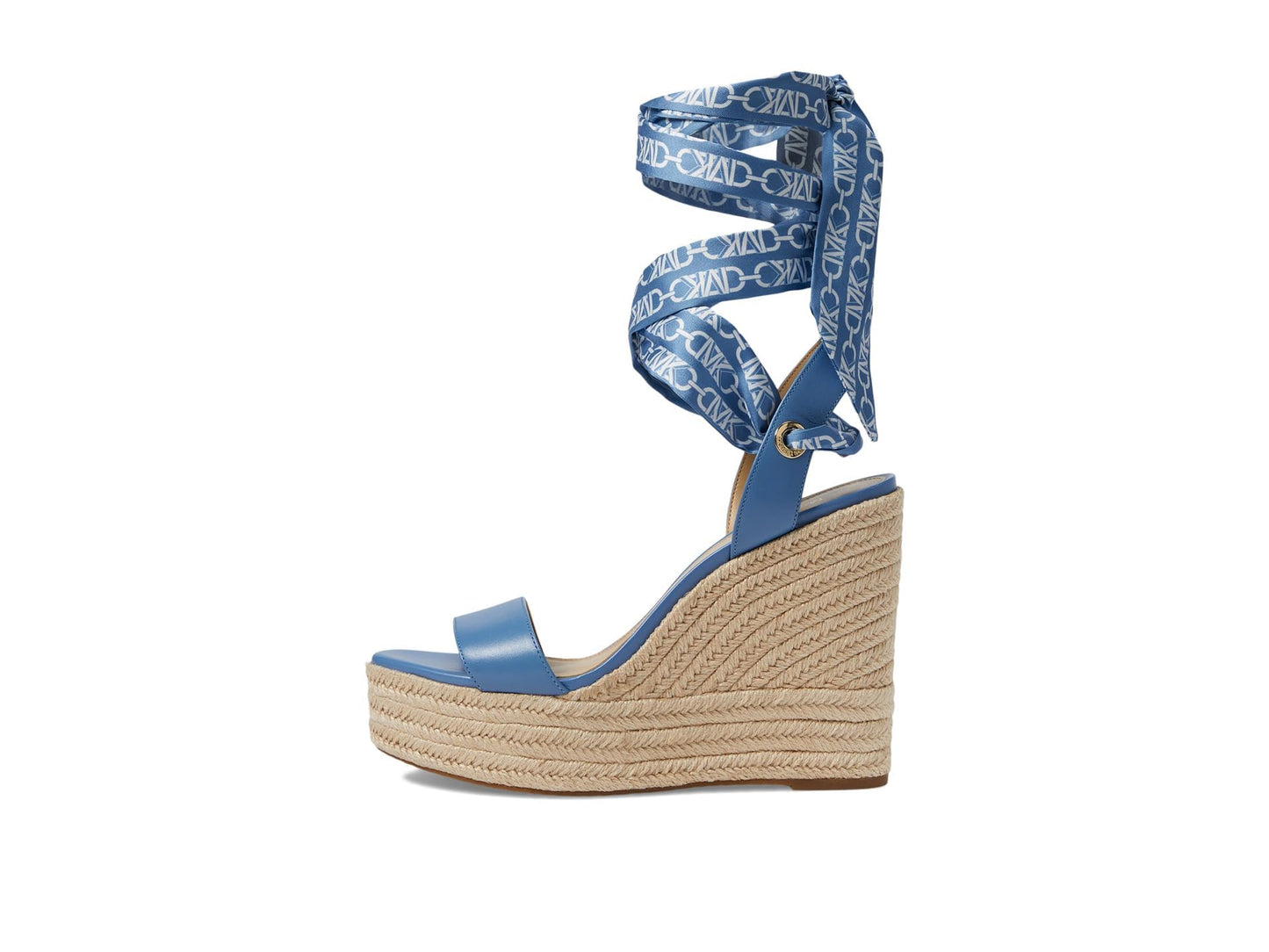 Michael Kors Esme Wedge Espadrille French Blue 9.5 M