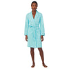 Lauren Ralph Lauren Quilted Collar Interlock Robe Turquoise XL (US 16-18)