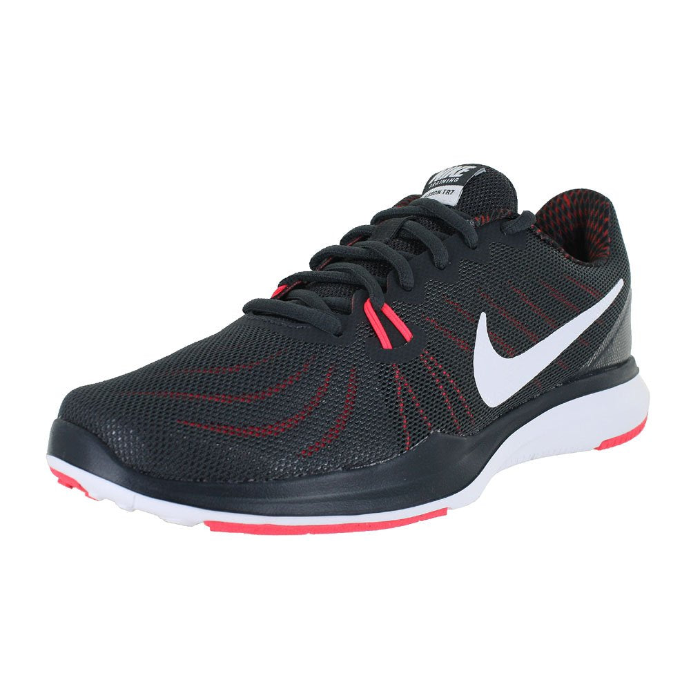 Nike Women's in-Season 7 Training Shoe Anthracite/White/Solar Red/Black Size 9 M US