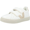 VEJA Kids Small Esplar (Toddler) Sneaker, Extra/White/Platine, 9.5 US Unisex