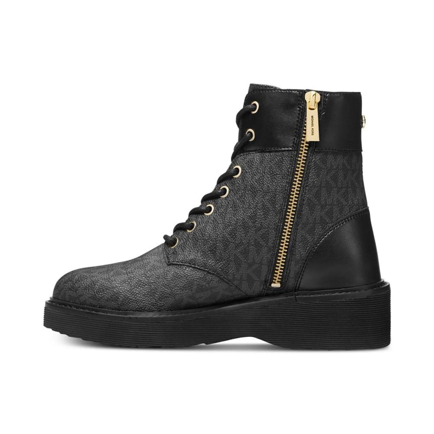 Michael Kors Aniya Lug Bootie Black 6 M