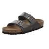 Birkenstock Arizona SFB Mules/Clogs Women Gold Mules Shoes, Grey Metallic Anthracite, 41