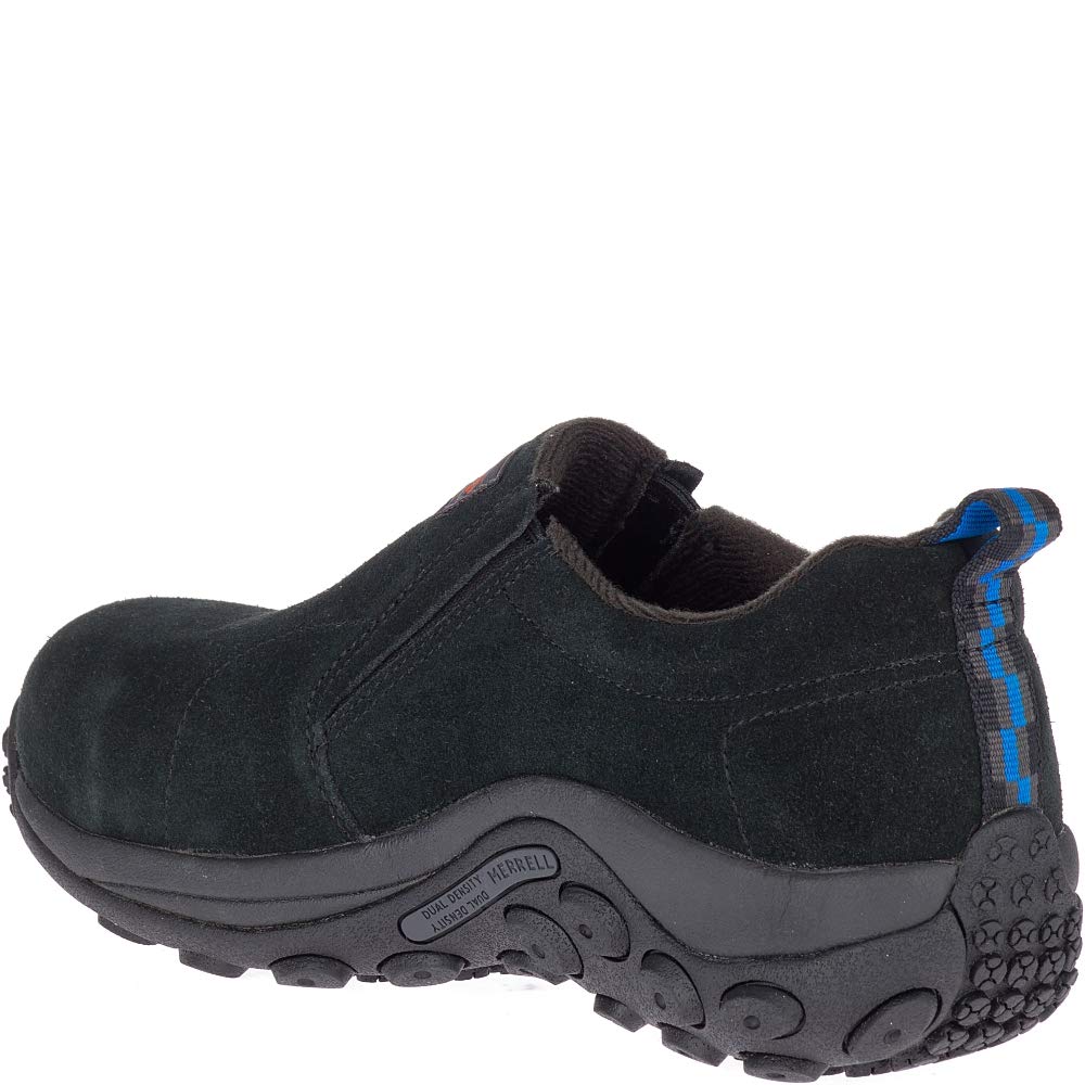 Merrell Women's Jungle Moc Alloy Toe, Black, 7