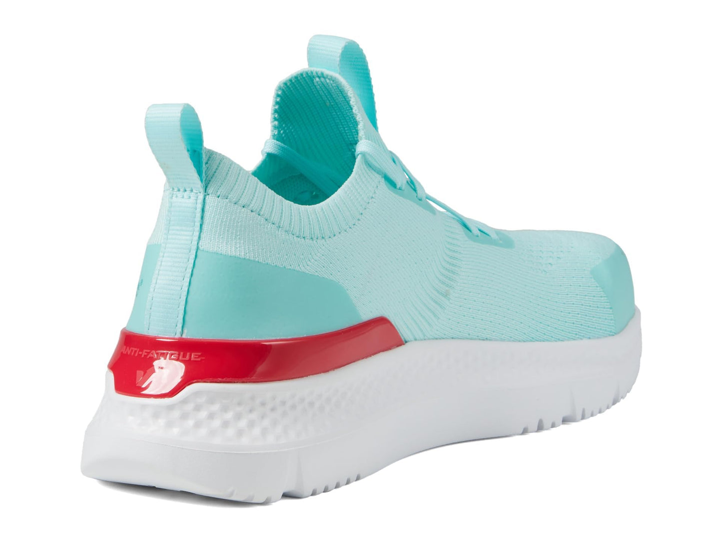Timberland PRO® Setra Knit Composite Safety Toe Women’s Sneakers – Breathable Upper – Removable Insole Seafoam/Red 6.5 B - Medium