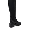 Cole Haan Womens Gema Tall Lug Boot, Black Leather Wp, 6-B US